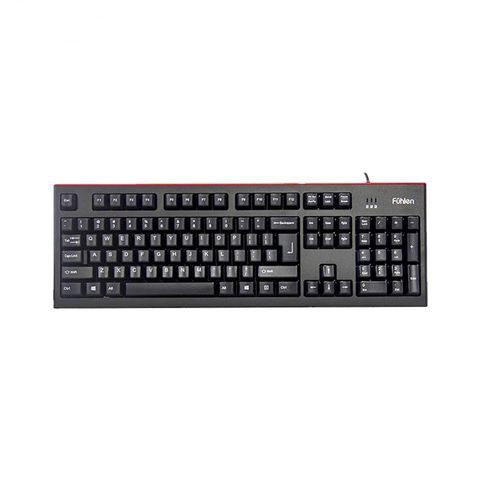 Combo Gaming Bàn Phím Fuhlen L500s và Chuột Fulen L102 Đỏ - Hàng Chính Hãng Ninza BH 2 Năm