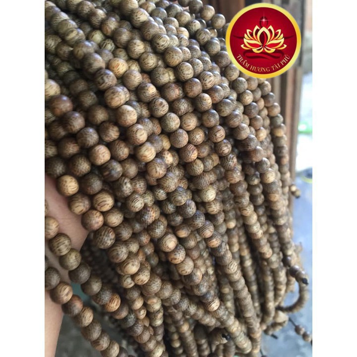 Vòng Tay Chuỗi Hạt Trầm Hương 108 Hạt , Size 6 MM,7MM, Mùi Thơm Tự Nhiên | BigBuy360 - bigbuy360.vn