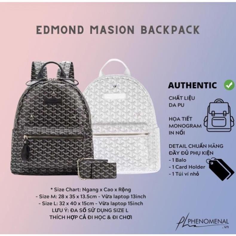 Balo Edmond Masion Thời Trang - Cao Cấp Chính Hãng - Bảo Hành 1 Năm