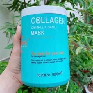 Hấp dầu lusix collagen complex mask siêu mềm mượt