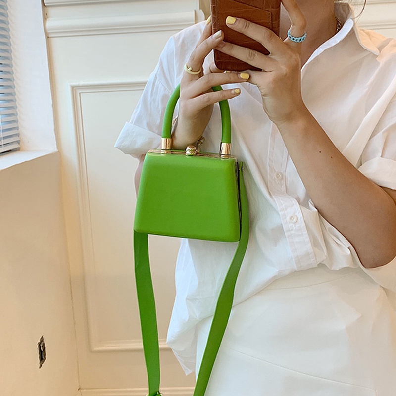 Túi Đeo Chéo Dáng Vuông Nhỏ Thời Trang Sang Trọng Cho Nữ