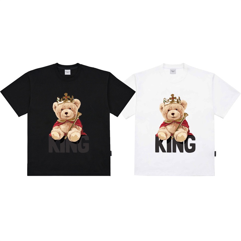 Áo Thun Cotton Tay Ngắn Dáng Rộng In Chữ Acme-de-Lie Thời Trang Cho Nam Và Nữ