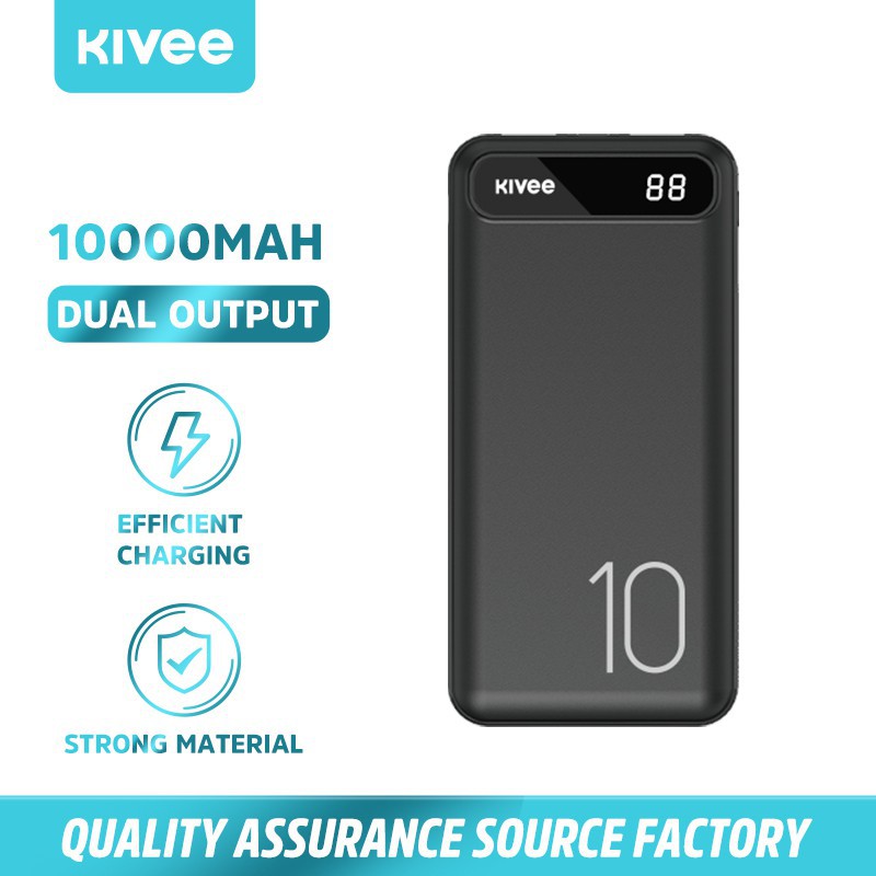 [ Chính Hãng Kivee ] Pin Sạc dự phòng dung lượng 10000mAh PT18P