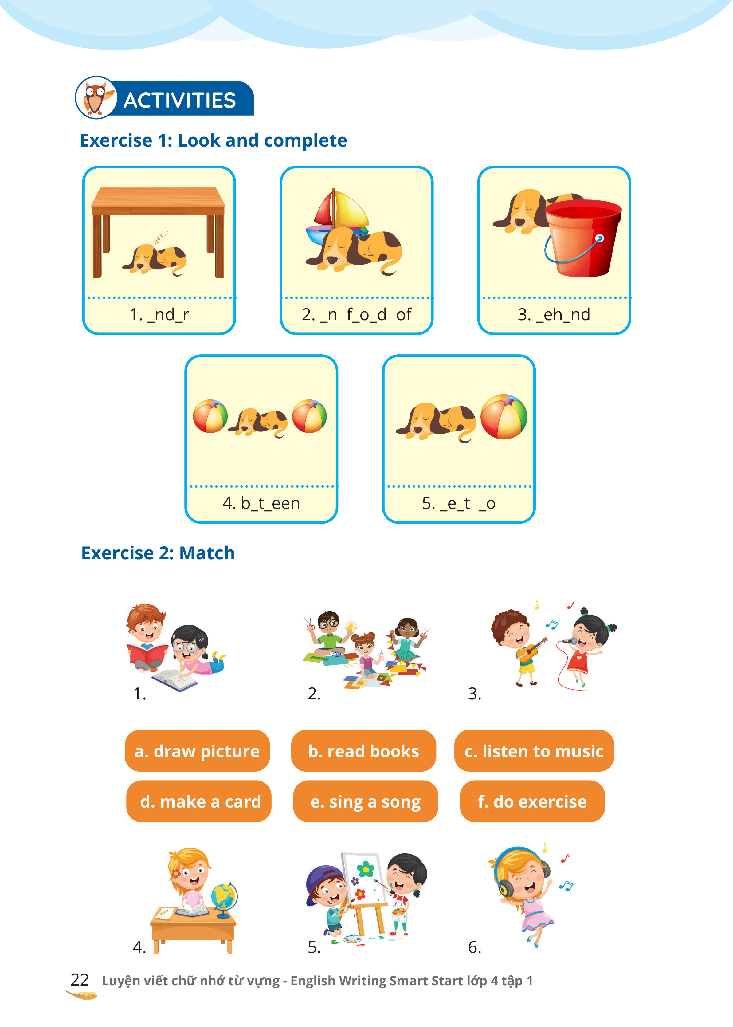 Sách Luyện Viết Chữ Nhớ Từ Vựng - English Writing Smart Start Lớp 4 - Tập 1