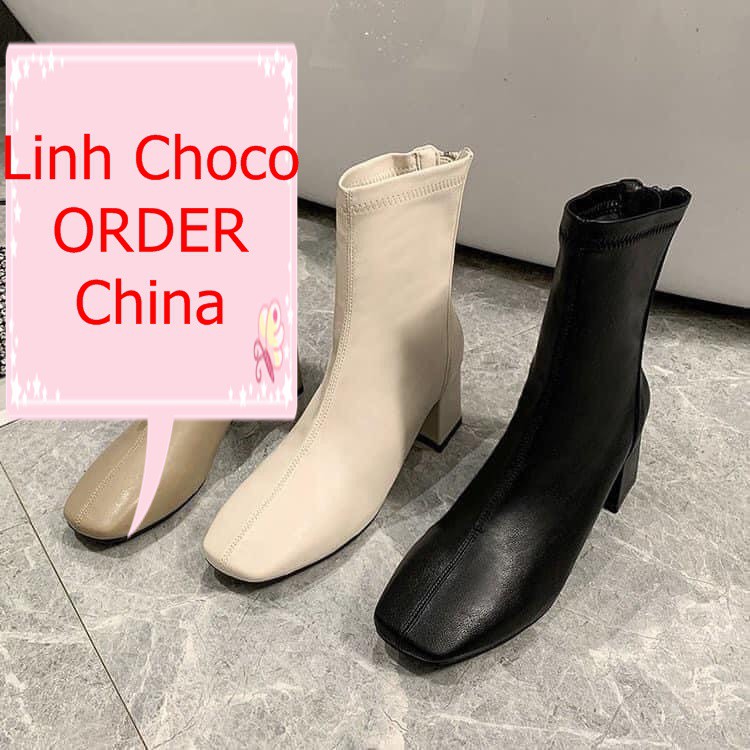 BOOT NỮ CỔ NGẮN KHÓA SAU - CÓ ẢNH THẬT | BigBuy360 - bigbuy360.vn