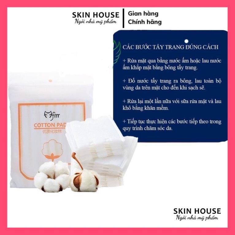 Bông Tẩy Trang 3 Lớp Cotton Pads (Túi 222 miếng)