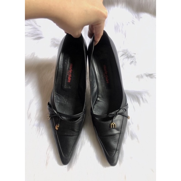 💚 👠  •Giày chuẩn si cao gót chính hãng hiệu của nữ Marie claire 97%•