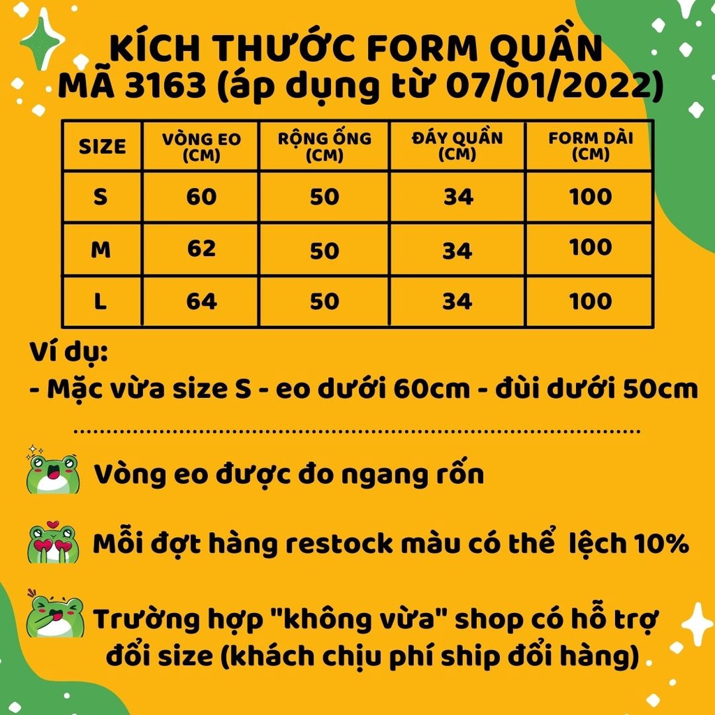 Quần Ống Suông Jean Nữ Cạp Cao Túi Kiểu Mã 3163 Form Dài 100cm (ẢNH THẬT KÈM VIDEO) - Nabishop1234