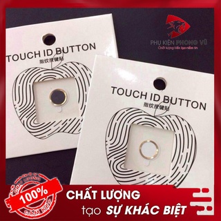 Nút home iphone hỗ trợ vân tay các màu cơ bản