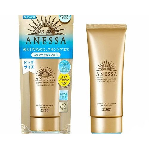 Gel Chống Nắng Chống Trôi, Dưỡng Da Anessa 90ml  Perfect UV Sunscreen Skincare Gel SPF 50+ PA++++
