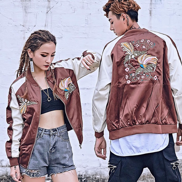 [Có sẵn] Áo Khoác Bomber Thêu Ulzzang | BigBuy360 - bigbuy360.vn