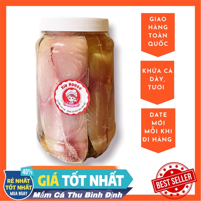 500gr Mắm Cá Thu Ngâm Dầu Đặc Sản Bình Định Loại 1