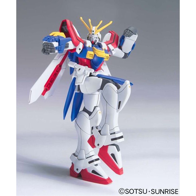 Mô Hình HG God Gundam GF13-017NJII G Bandai 1/144 HGFC Đồ Chơi Lắp Ráp Anime Nhật