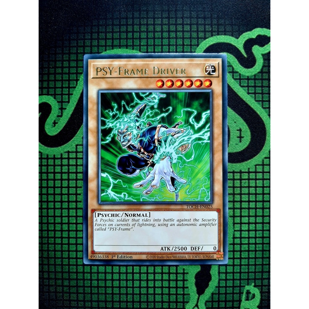 THẺ BÀI YUGIOH -TCG- PSY-Frame Driver