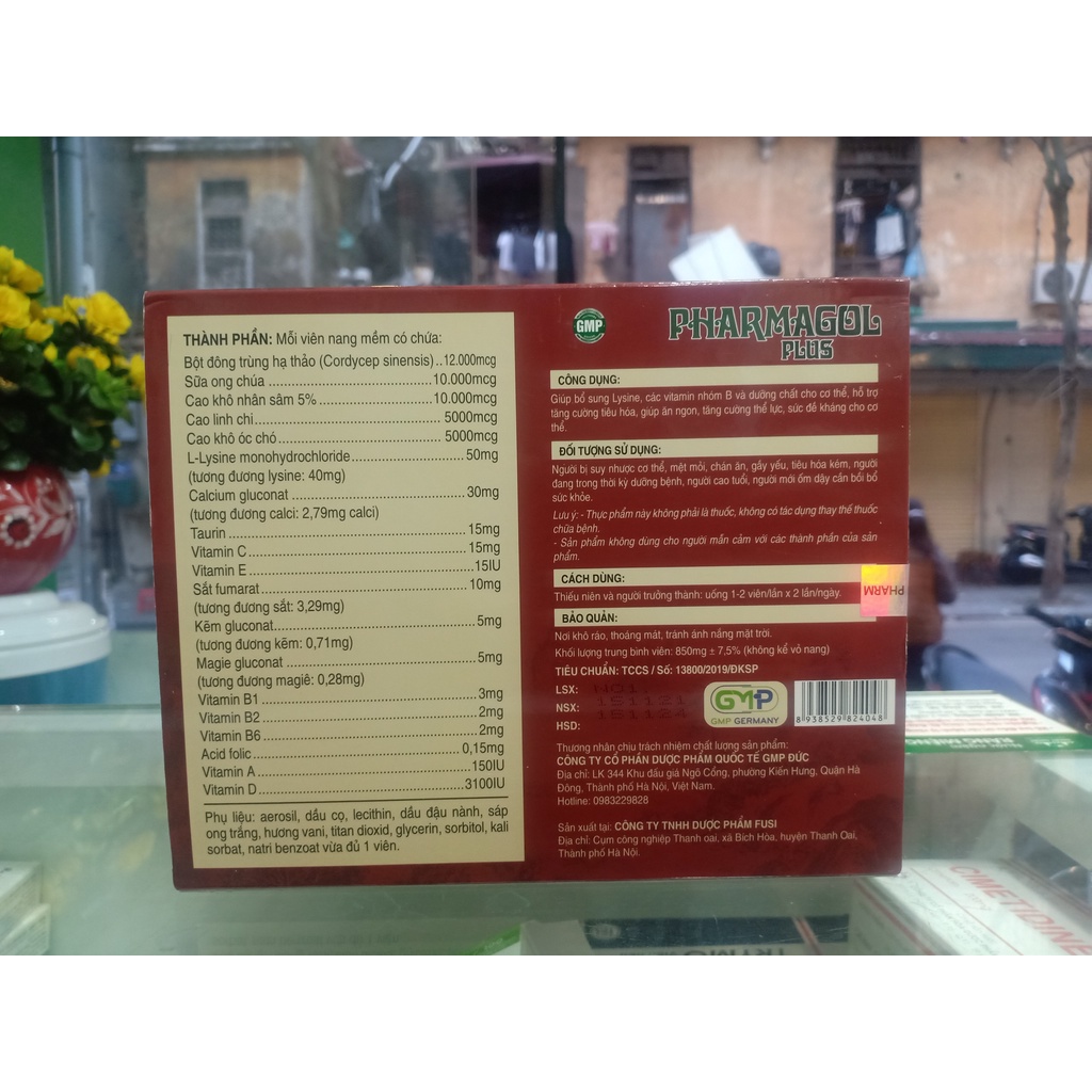 Pharmagol Plus  - Viên uống hỗ trợ tăng cường tiêu hóa, giúp ăn ngon, tăng cường sức đề kháng cho cơ thể