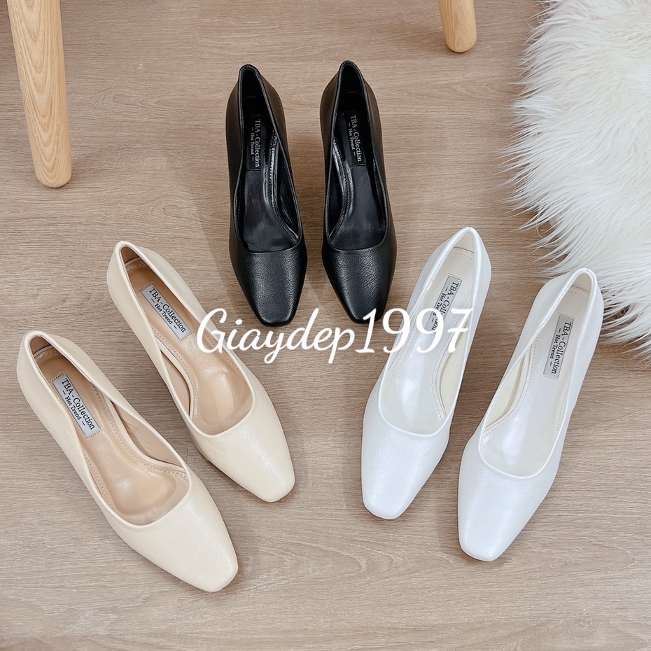Giày cao gót mũi vuông gót nhọn chất xịn hàng cao cấp xuất khẩu mã BD3