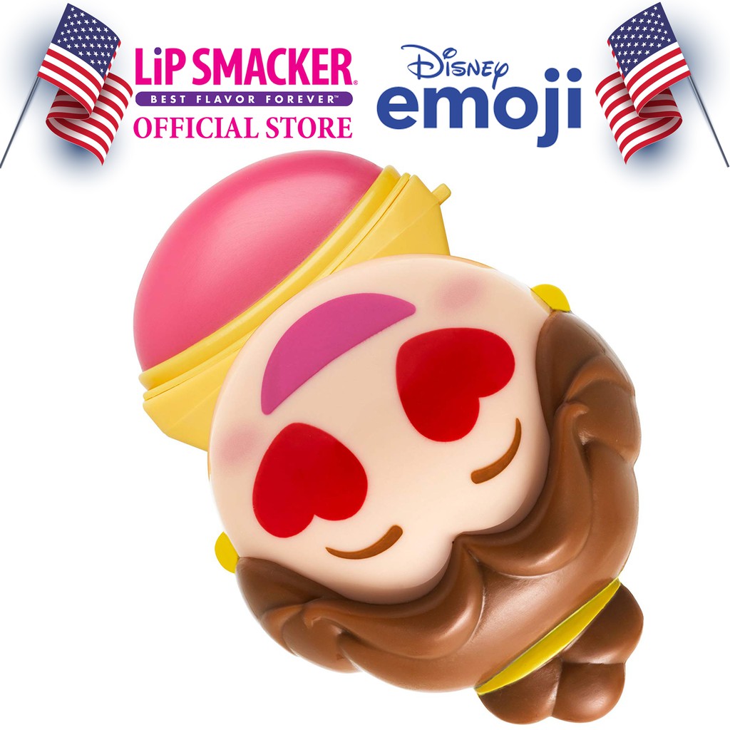 Son Lip Smacker Disney Emoji – Công chúa Belle Người Đẹp Và Quái Vật 7.4g