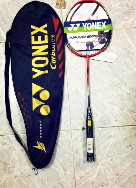 Vợt cầu lông yonex thân carbon khung nhôm siêu đẹp tặng cuốn cán vợt  màu ngẫu nhiên