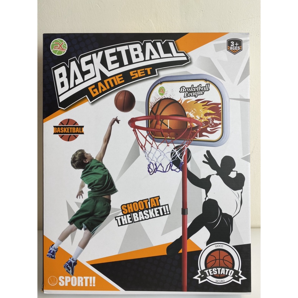 BỘ ĐỒ CHƠI BÓNG RỔ CAO CẤP CHO BÉ - BASKETBALL GAME SET