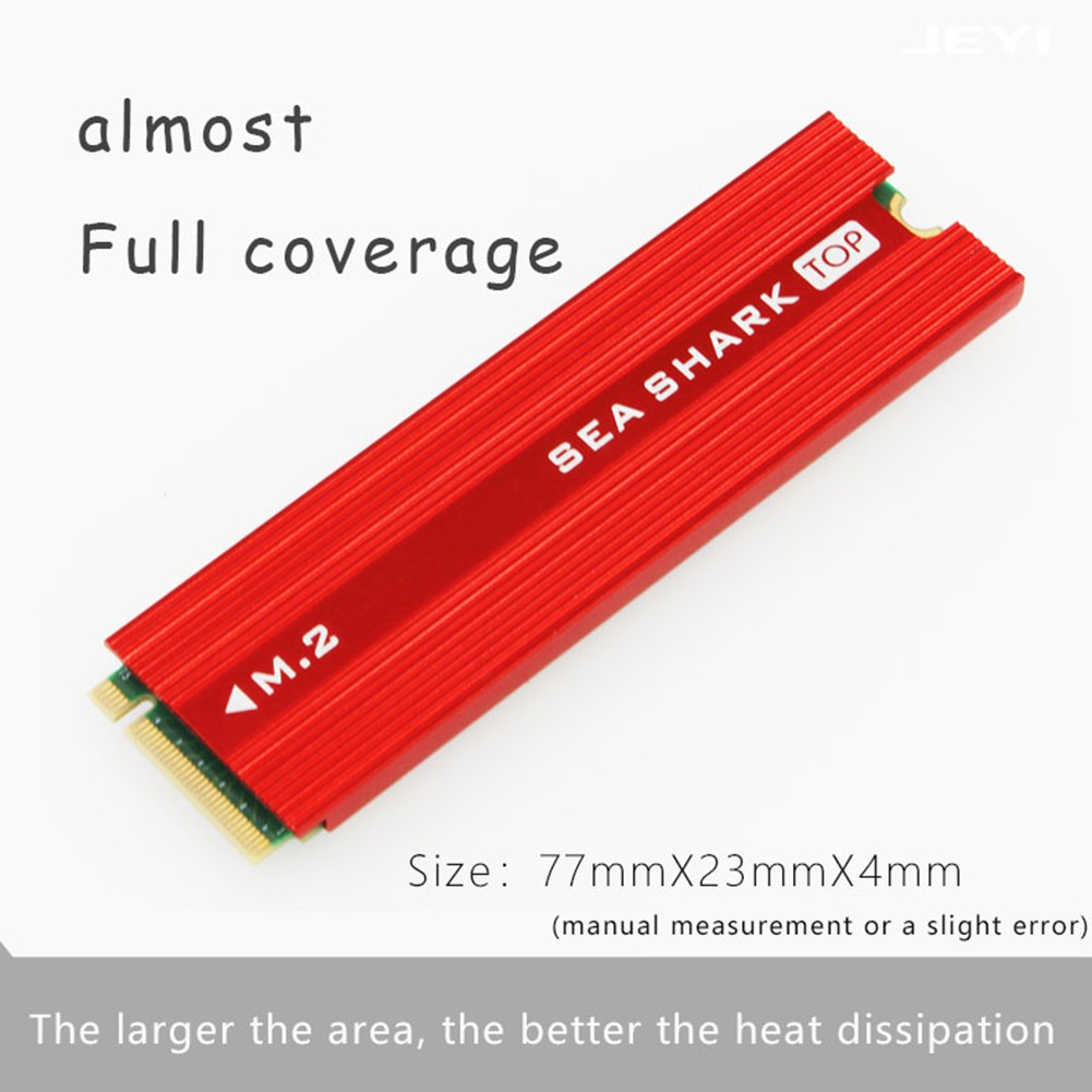Bộ Tản Nhiệt Ssd Bằng Hợp Kim Nhôm Cho Máy Tính Nvme Ngff M.2