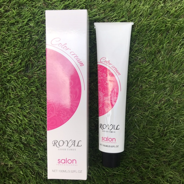 MÀU NHUỘM TÓC NÂU VÀNG SÁNG ẤN TƯỢNG SALON ROYA 100ml