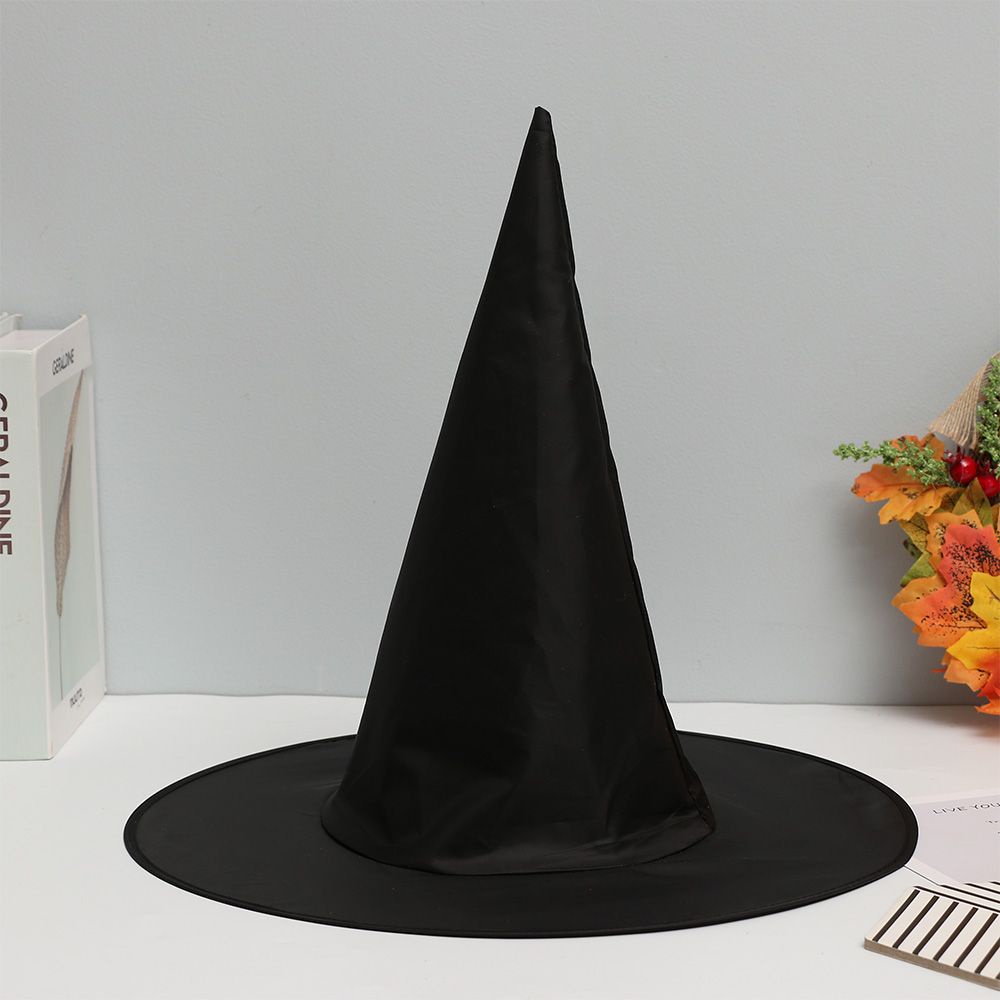 Mũ phù thủy màu đen thiết kế độc đáo dùng hóa trang Halloween