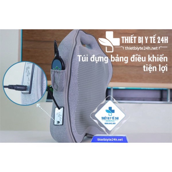 Máy massage lưng cổ vai gáy 4D MISUKO BM-V56 ( BẢO HÀNH 24 THÁNG ), Máy mát xa thắt lưng, cột sống giảm đau mỏi
