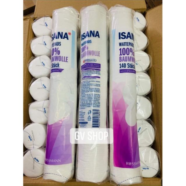 Bông tẩy trang ISANA