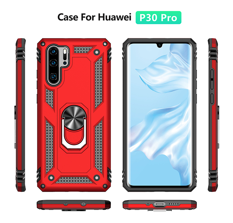 Ốp Lưng Có Vòng Nhẫn Nam Châm Đỡ Điện Thoại Cho Huawei P30 P20 Pro Lite / P20 Lite 2019 / Nova 5 Pro / Nova 5i / Nova 4 / Nova 4e / Nova 3e