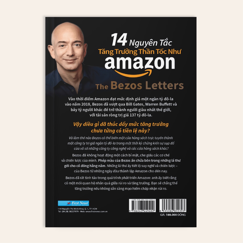 Sách 14 Nguyên Tắc Tăng Trưởng Thần Tốc Như Amazon First News