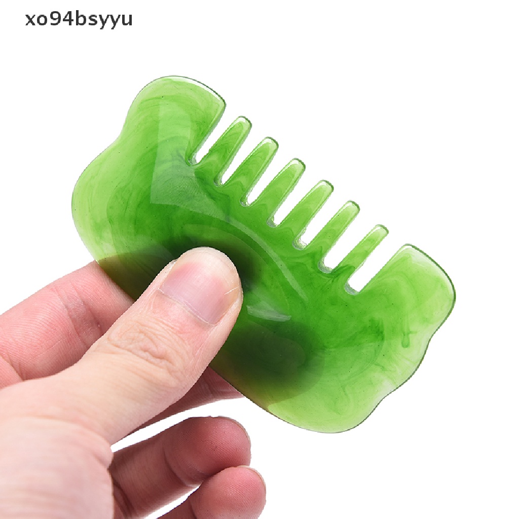 [Hàng mới về] Lược mát xa nhựa resin tiện dụng