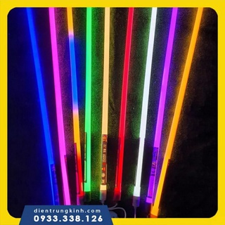 Đèn led tuýp màu t8 1m2 0m6 dùng cho trang trí