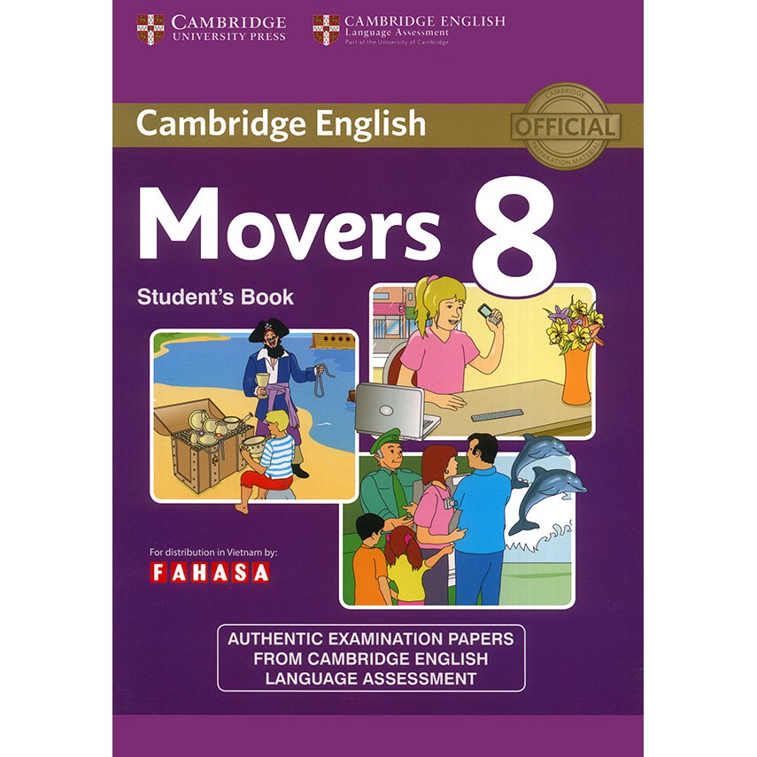 Sách - Cambridge English - Movers 8