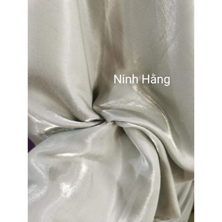 Vải tafta ánh kim đủ màu