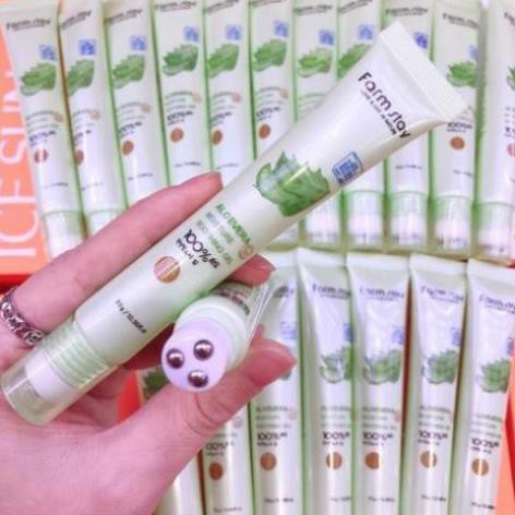 Combo 2 Lăn Mắt Nha Đam Farm Stay Giảm Thâm Quầng Bọng Mắt + Tặng 1 Nạ Mắt Collagen ✅FLASH SALE✅ | BigBuy360 - bigbuy360.vn