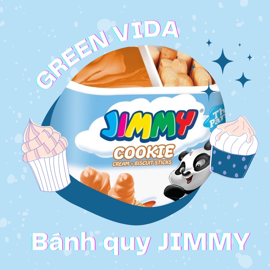 Bánh quy Jimmy - Bánh chấm kem Thổ Nhĩ Kỳ ngon 4 vị 55gr | BigBuy360 - bigbuy360.vn