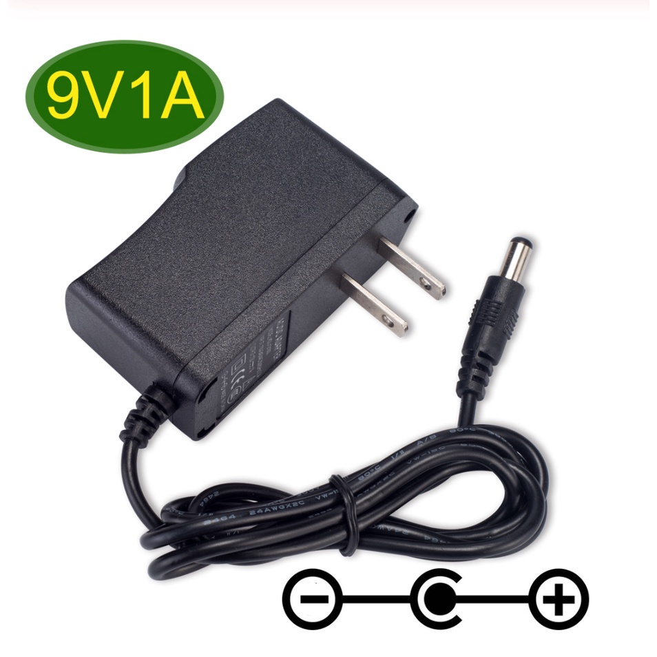 Adapter - Nguồn 9V 1A 2A DC Cho Arduino Uno R3 Mega2560, Wifi, máy game