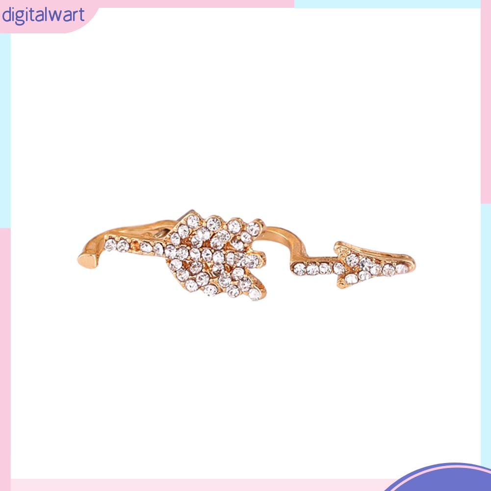 Khuyên Tai Đính Đá Hình Mũi Tên Thời Trang Cho Nữ