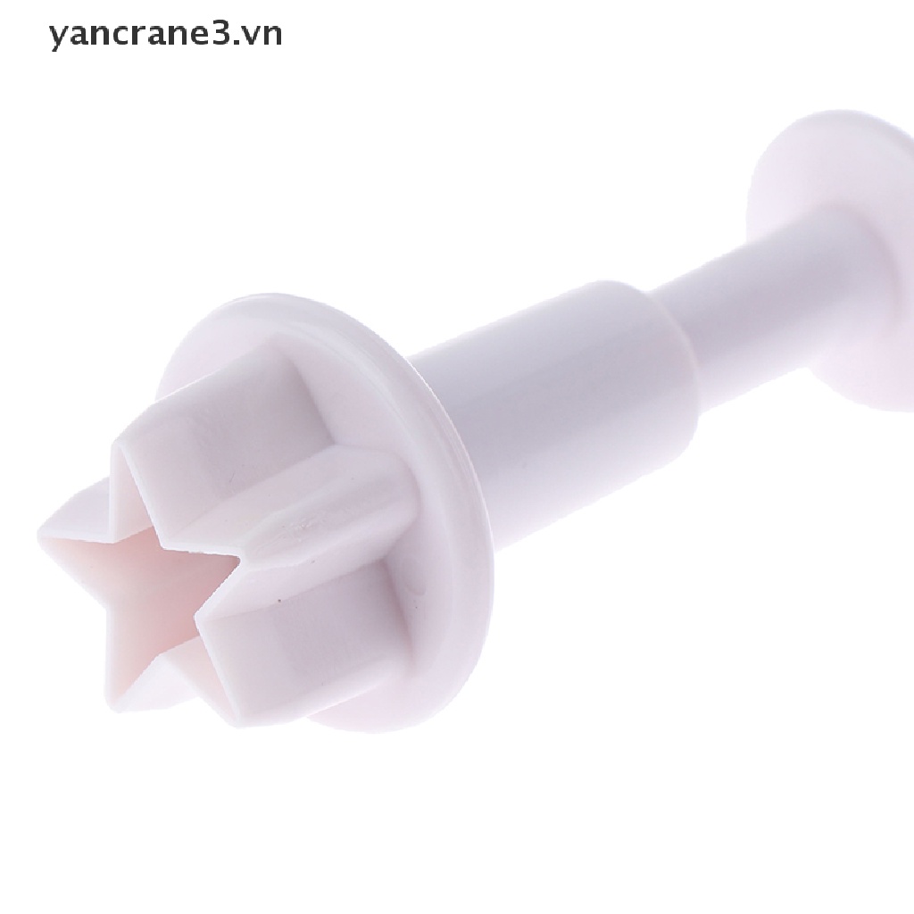 Khuôn cắt trang trí bánh kẹo mềm/ bánh quy tạo hình hoa cho giáng sinh