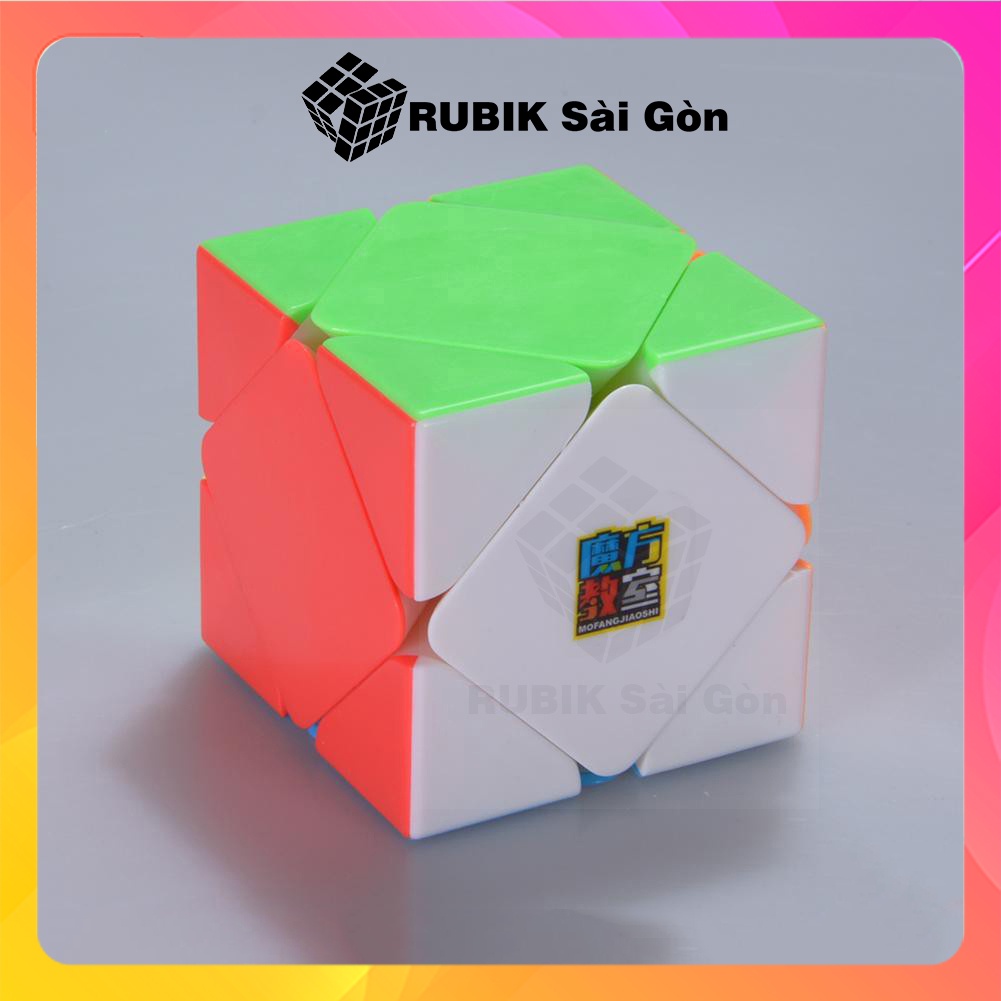 Rubik Skewb Stickerless MoYu MeiLong - Ru Bic Biến Thể - Ru Bíc MoYu MeiLong Xoay Mượt, Nhẹ Nhàng