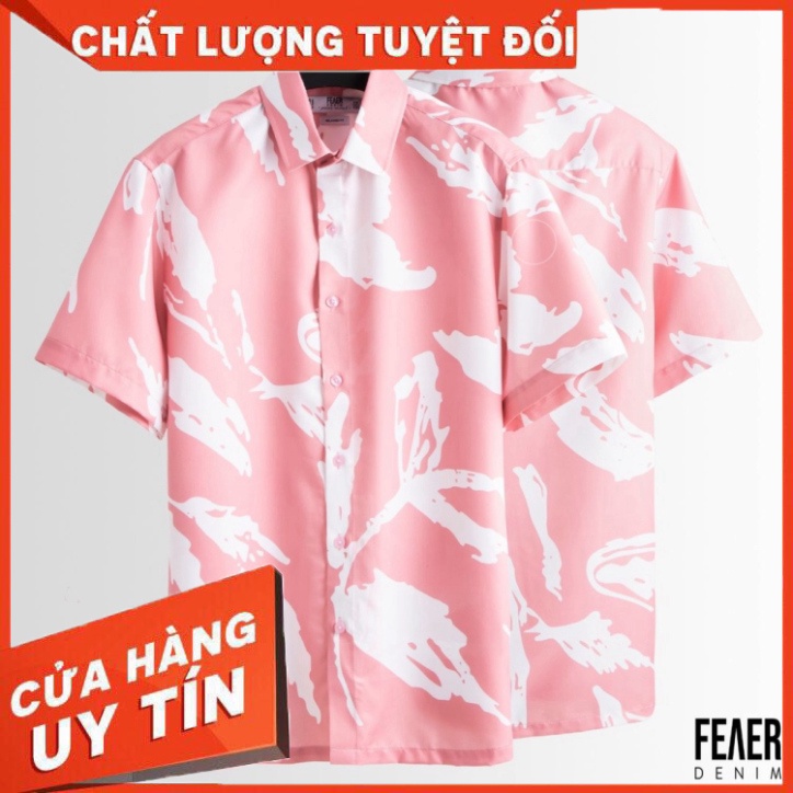 Áo sơ mi FEAER DENIM chất thoáng khí nhẹ lụa STRACT - Hàng nhập khẩu