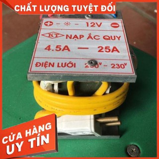 Nạp acquy 12v-25ah- sạc tự động