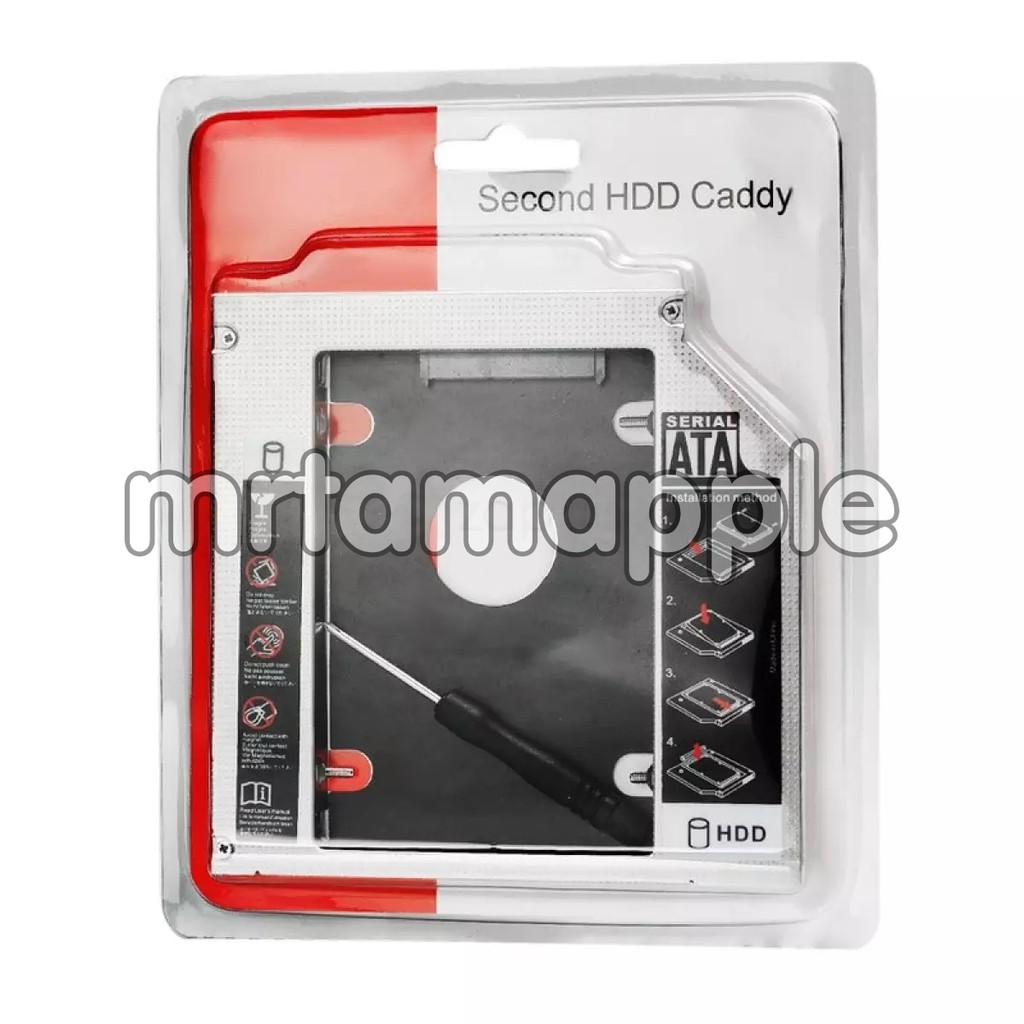 Caddy Bay SATA3 MỎNG 9.5mm | DÀY 12.7mm | MACBOOK gắn thêm ổ cứng cho Laptop loại tốt