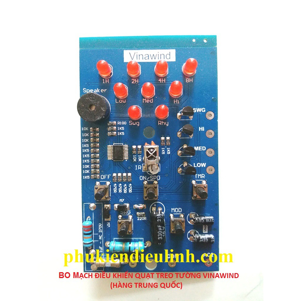 BO MẠCH QUẠT TREO TƯỜNG VINAWIND ĐIỆN CƠ THỐNG NHẤT