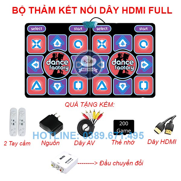 Thảm nhảy audition kết nối tivi chơi game đa năng tại nhà giảm stress béo phì MG07