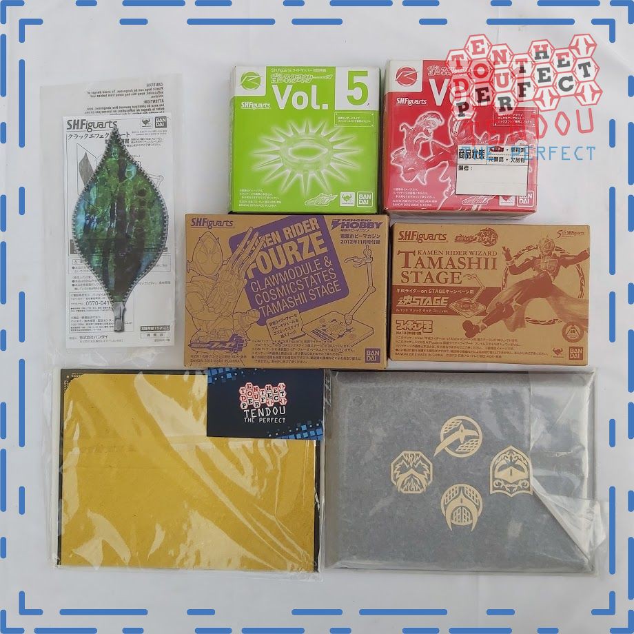 Đồ Chơi Phụ Kiện SHF Effect Stage - Siêu Nhân Kamen Rider. Chính Hãng Bandai Nhật Bản