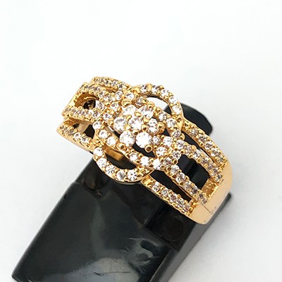 NHẪN NỮ MẠ VÀNG 18K CAO CẤP