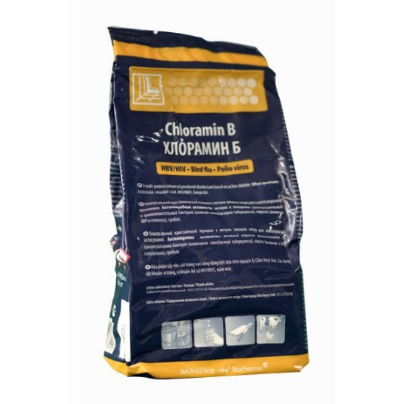 Cloramin B - Tiệp khắc, bột khử khuẩn y tế;. làm sạch môi trường, tính tiệt trùng cao - Soleilshop