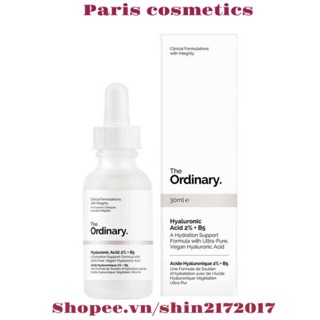 SERUM CẤP NƯỚC VÀ PHỤC HỒI DA THE ORDINARY HYALURONIC ACID 2% + B5