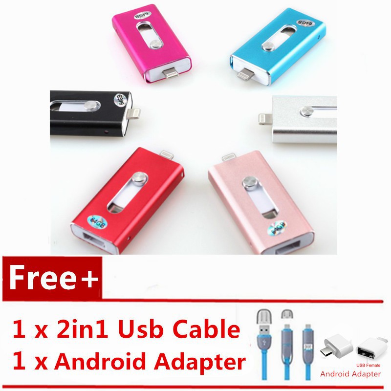 Usb Bộ Nhớ Ngoài Cho Iphone Ipad Android